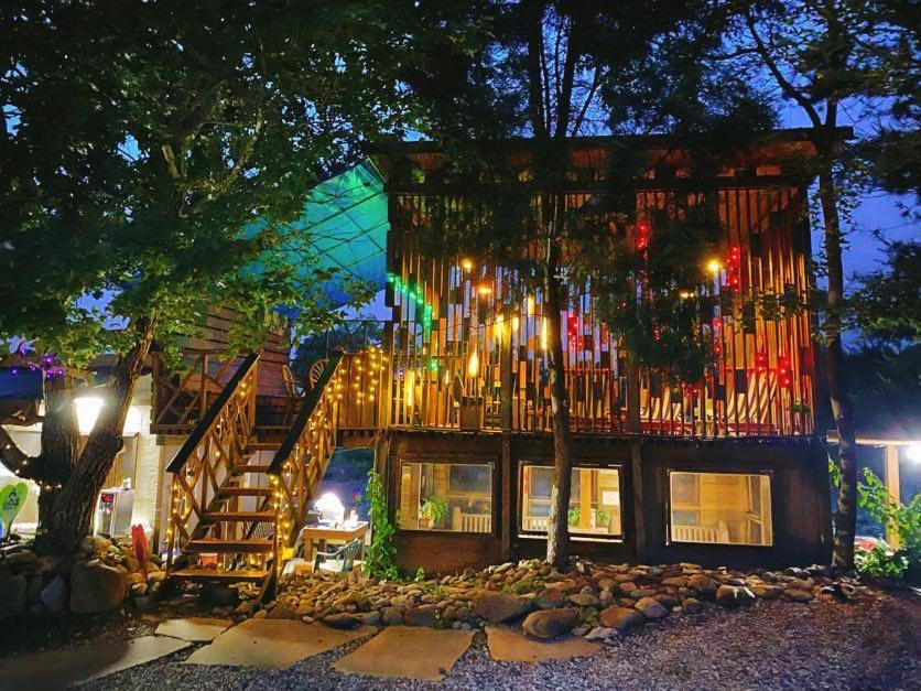 Fun星空謐境 埔里包棟民宿 烤肉麻將自然園區 외부 사진